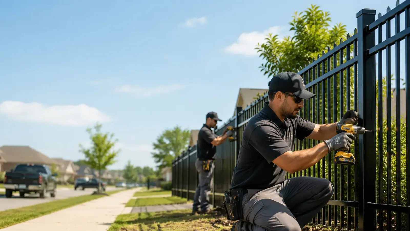 Metal Fence Installation in Burlingham, NY